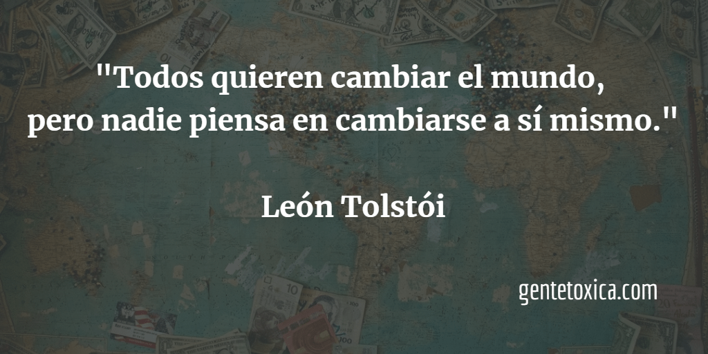cambio en las personas tolstoi